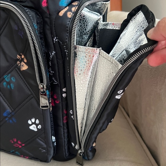 NWT Lug Bustle Convertible Tote Bag in Paws Black 🐾 - Picture 7 of 12